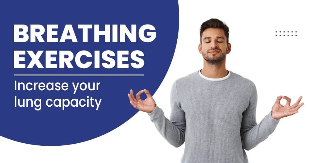 Breathing exercises to improve lung function